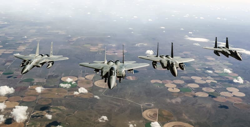 F-15EXの空中給油ミッション：A flock of Eagles