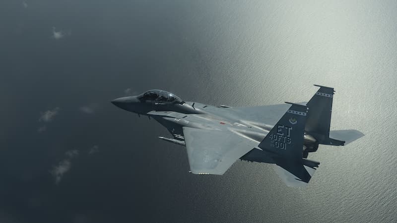 テスト飛行中のF-15EXイーグルII（その3）