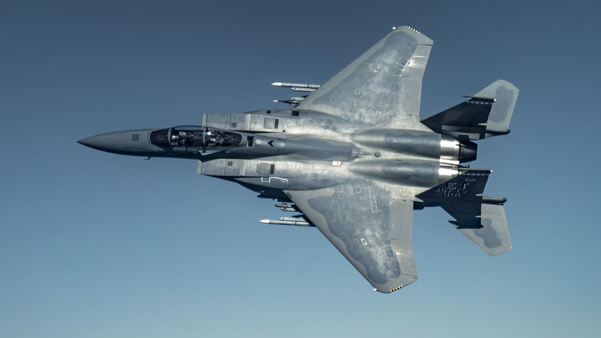 試験中のF-15EXイーグルII