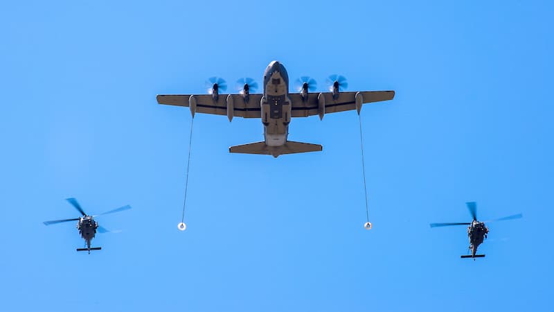 C-130J Super Hercules：空中給油