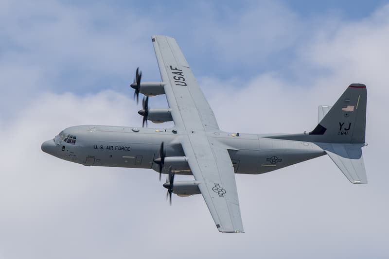 C-130Hercules（ハーキュリーズ）：上面