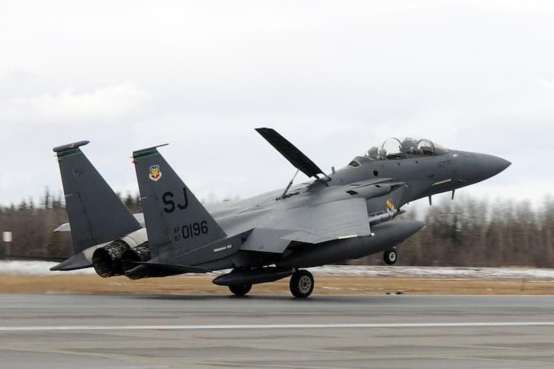 F-15Eストライク・イーグル（Strike Eagle）：離陸