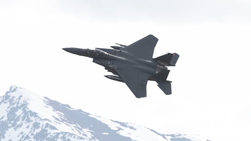 演習Northern Edge 21に参加したF-15EXイーグルII
